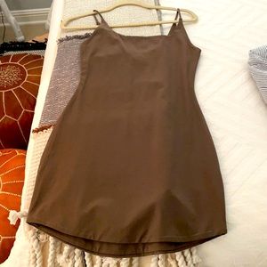 Privacy please olive green dress